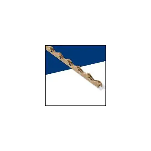 Closure Strip, 2 ft L, 1-1/4 in W, Asphalt Saturated Glass Beige - pack of 6