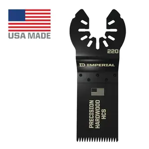 Imperial Blades IBOA220-1 Japanese Precision Saw Blade One Fit 1-1/4" L High Carbon Steel Hardwood Black