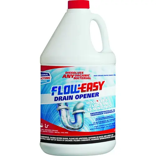 Drain Opener Liquid 1 gal - pack of 4