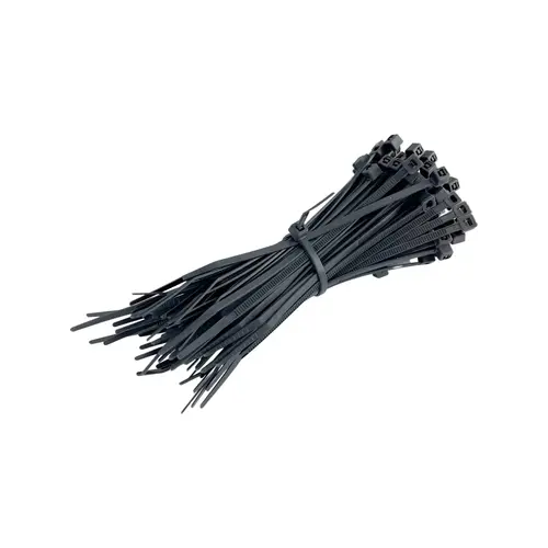 4 in. 18LB UV Black Cable Tie