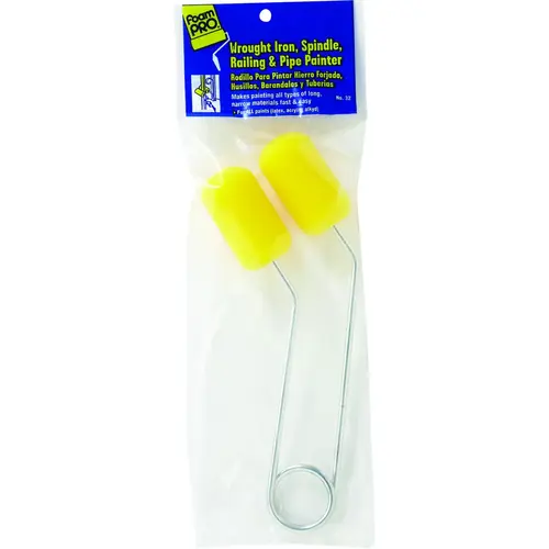 Wrought Iron Painter, Foam Cover, 2 in L Roller