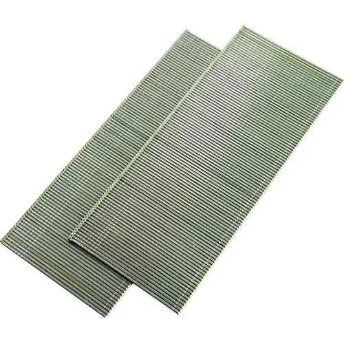 Finish Nail, 2 in L, 16 Gauge, 316 Stainless Steel, T-Shaped Head, Smooth Shank Coated - pack of 500