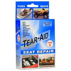 Tear-Aid D-KIT-B02-100 Vinyl Seat Repair Kit, B, Clear