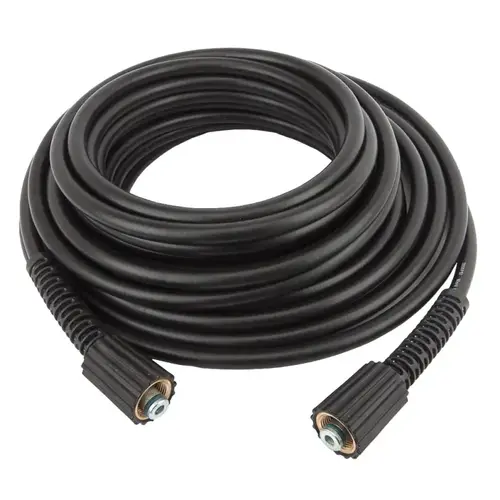 High-Pressure Hose, 1/4 in, 50 ft L, Rubber Black High-Pressure Hose, 1/4 in, 50 ft L, Rubber Black
