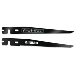 Allway HBA Hand Saw Blade 7.5" L X 7.5" W Steel 24 TPI Pair