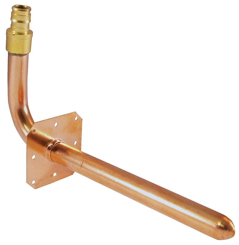 Apollo EPXSTUBWE12 ExpansionPEX Series Stub-Out, 1/2 in, Barb, Copper, 200 psi Pressure