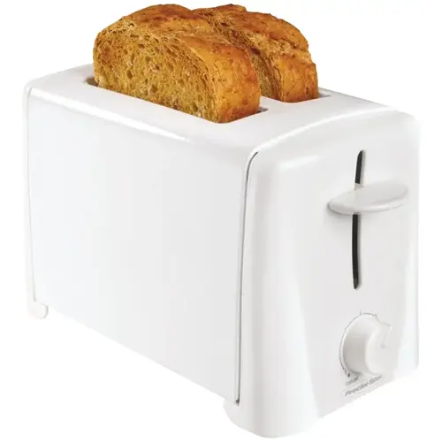 22611 Electric Toaster, 750 W, 2 Slice/Hr, Manual Control, White 22611 Electric Toaster, 750 W, 2 Slice/Hr, Manual Control, White