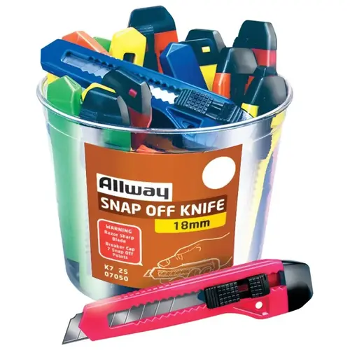 ALLWAY TOOLS Utility Knife - pack of 25