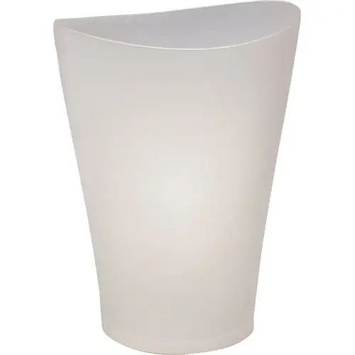 SpaWorks Waste Basket, 9 qt Capacity, Plastic, Clear, 13 in H SpaWorks Waste Basket, 9 qt Capacity, Plastic, Clear, 13 in H