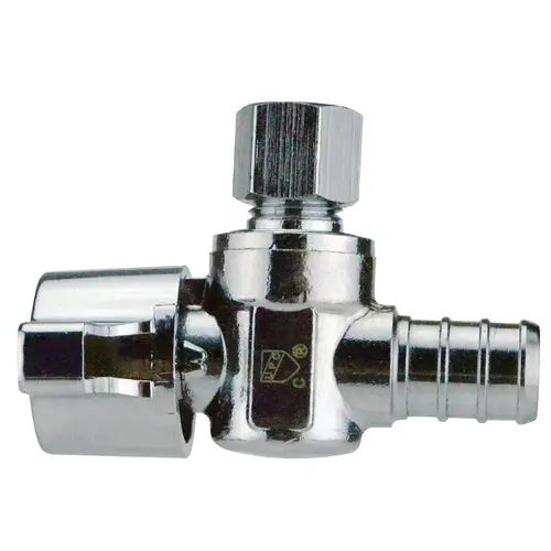 VALVE STOP 1/2 X 1/4IN Chrome