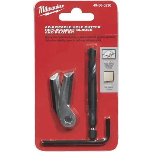 KIT REPLCMT BLADE & PILOT BIT Black KIT REPLCMT BLADE & PILOT BIT Black