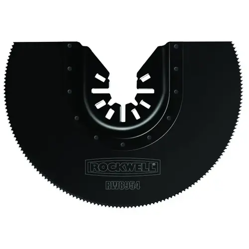 Oscillating Saw Blade, 4 in, Bi-Metal Black