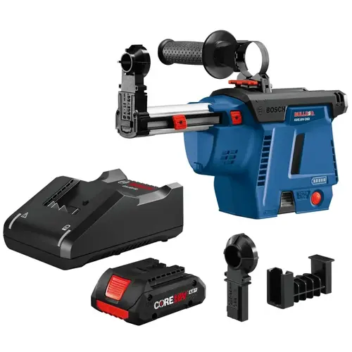 KIT DUST EXTRACTOR MOBILE 18V Blue/Black/Silver KIT DUST EXTRACTOR MOBILE 18V Blue/Black/Silver