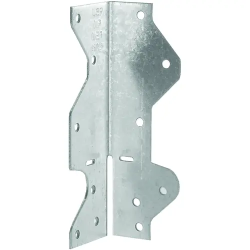 Multi-Purpose Framing Angle, 1-1/2 in W, 1-7/16 in D, 4-1/2 in H, Steel, G90 Galvanized - pack of 100 Multi-Purpose Framing Angle, 1-1/2 in W, 1-7/16 in D, 4-1/2 in H, Steel, G90 Galvanized - pack of 100