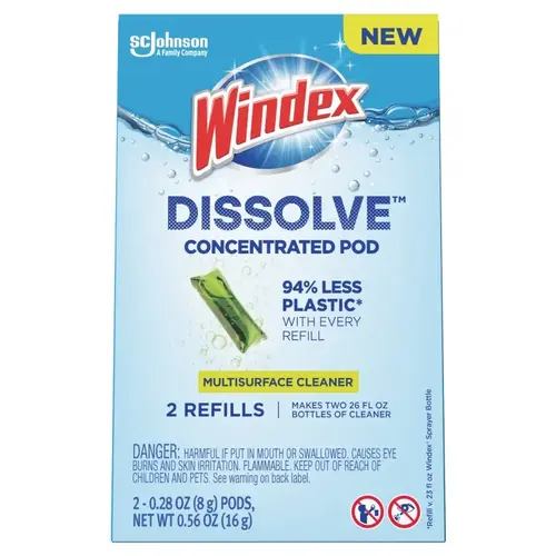 Dissolve Multi-Surface Cleaner Refill, 0.28 oz, Dissolve Pod, Citrus, Green Pair Dissolve Multi-Surface Cleaner Refill, 0.28 oz, Dissolve Pod, Citrus, Green Pair