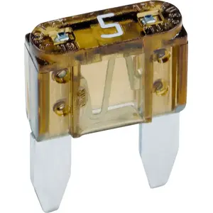 Bussmann BP/ATM-5-RP Automotive Fuse, Blade Fuse, 32 V, 5 A, 1 kA Interrupt Tan - pack of 5