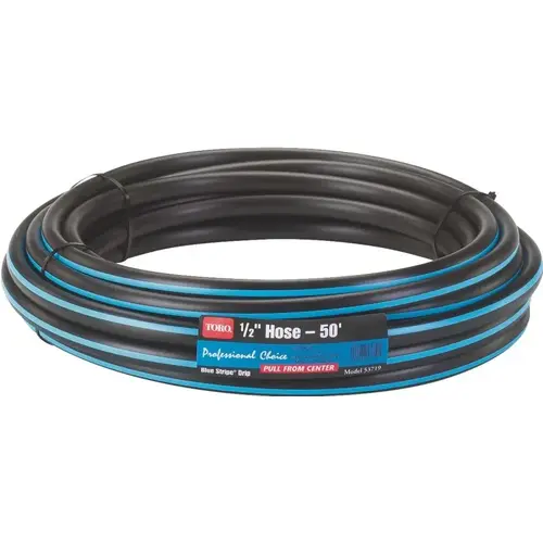 Drip Tubing, Polyethylene, For: Blue Strip Drip 1/2 in Fittings Drip Tubing, Polyethylene, For: Blue Strip Drip 1/2 in Fittings