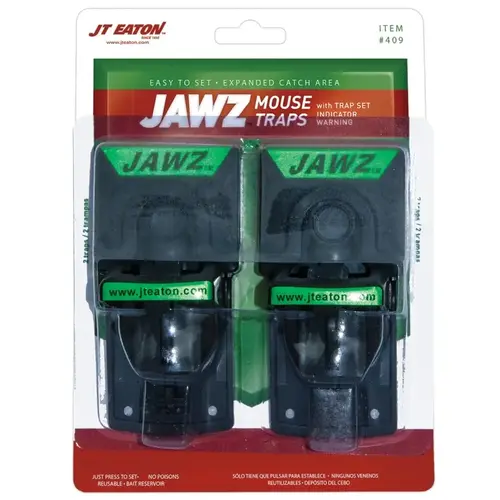 Mouse Trap, 5-1/4 in W, 2-1/2 in H - pack of 2 Mouse Trap, 5-1/4 in W, 2-1/2 in H - pack of 2