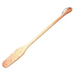 Bayou Classic 1001 Cajun Stir Paddle, 3 in W Blade, 35 in OAL, Wood Blade Brown