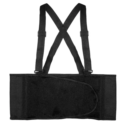 Back Support Belt, L, Fits to Waist Size: 38 to 47 in, Elastic Back Support Belt, L, Fits to Waist Size: 38 to 47 in, Elastic