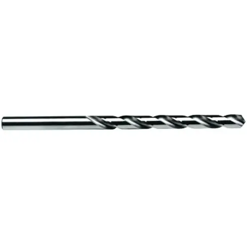 Jobber Drill Bit, 0.096 in Dia, 2-3/8 in OAL, Spiral Flute, 4-Flute, 0.096 in Dia Shank Bright Jobber Drill Bit, 0.096 in Dia, 2-3/8 in OAL, Spiral Flute, 4-Flute, 0.096 in Dia Shank Bright