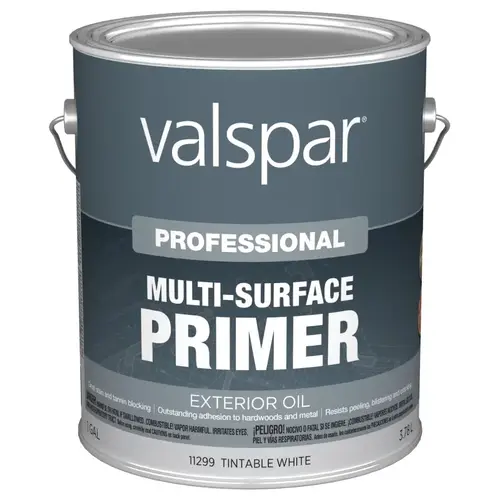 Professional 11299 Series Multi-Surface Primer, Tintable White, 1 gal - pack of 4