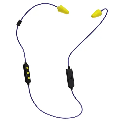 LIBERATE 2.0 Earphones, 4.1 Bluetooth, 23/26 dB SPL, Blue/Yellow