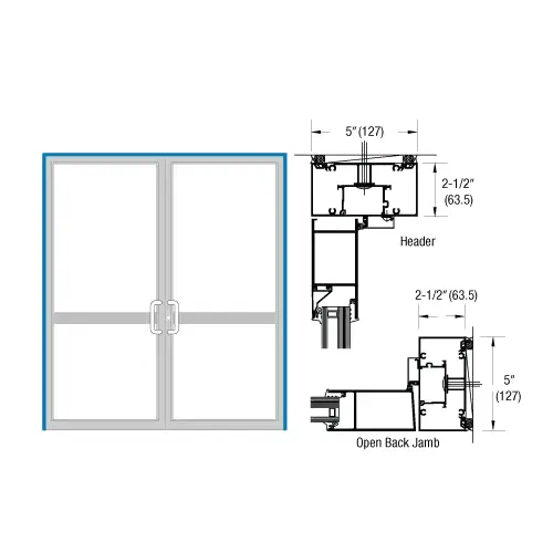 IG600 Series Custom KYNAR Paint Custom Up/Over Door Frame for Geared Hinge, CVR Strike, and Surface Closer IG600 Series Custom KYNAR Paint Custom Up/Over Door Frame for Geared Hinge, CVR Strike, and Surface Closer