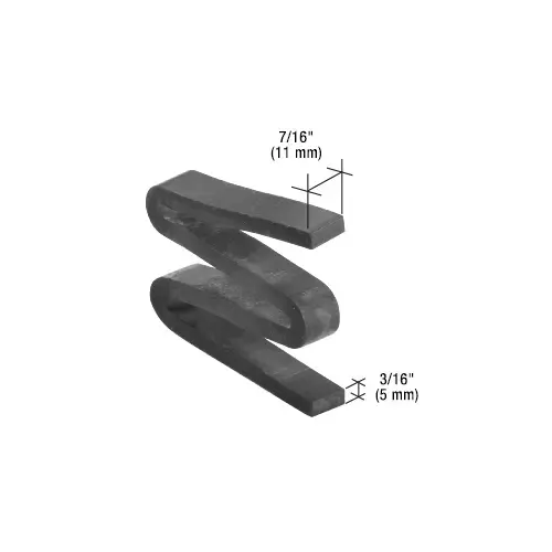 'W' Anti-Walking Block- 50/Pk White Kynar