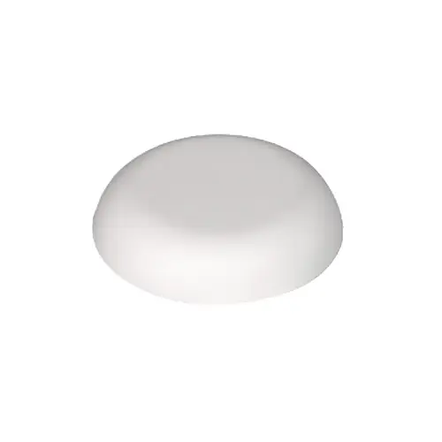 Screw Cover Cap, Plastic, white White, diameter 24 mm White Screw Cover Cap, Plastic, white White, diameter 24 mm White