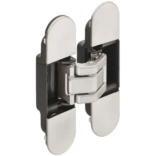 Door Hinge, Atomika 3D adjustable, size 120 mm, satin chrome matt, Chrome plated Door Hinge, Atomika 3D adjustable, size 120 mm, satin chrome matt, Chrome plated