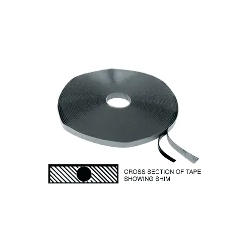 .215" Tremco POLYshim II Pre-Shimmed Butyl Architectural Tape .215" Tremco POLYshim II Pre-Shimmed Butyl Architectural Tape