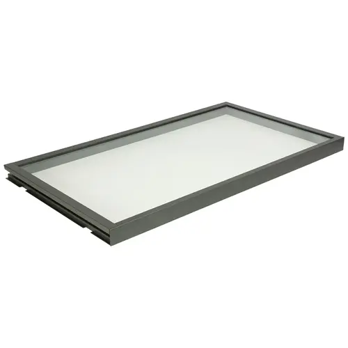 Shelf, TAG Illuminated Glass Shelf 20 1/2" 24" Slate; 24" width; 20 1/2" depth; Warm white Slate Shelf, TAG Illuminated Glass Shelf 20 1/2" 24" Slate; 24" width; 20 1/2" depth; Warm white Slate