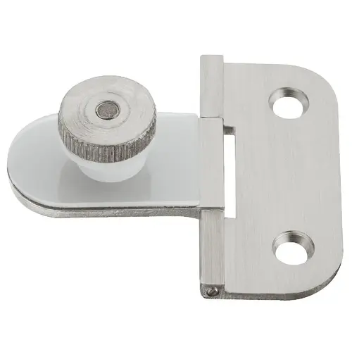 Glass Door Hinge, 180 degree Opening Angle, 6 mm Glass Door mounting with glass drilling, Matt nickel Glass Door Hinge, 180 degree Opening Angle, 6 mm Glass Door mounting with glass drilling, Matt nickel