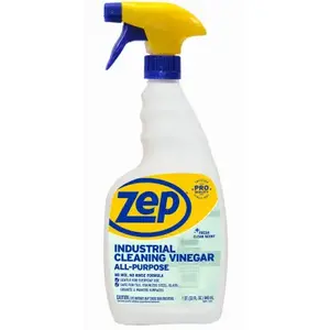 Zep, Inc. R48432 All-Purpose Cleaner, 32 oz Bottle, Liquid, Vinegar, Colorless