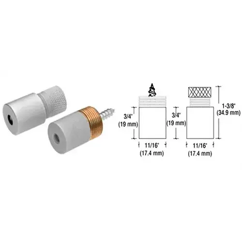 Satin Chrome Anchor Set