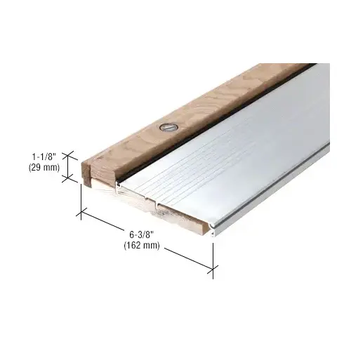 73" Aluminum Oak Adjustable Sill 6-3/8" x 1-1/8" 73" Aluminum Oak Adjustable Sill 6-3/8" x 1-1/8"