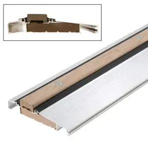 CRL 1006A73 Aluminum 73" Outswing Adjustable Oak Top Threshold
