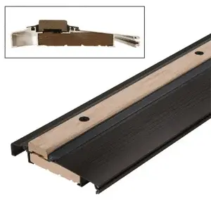 CRL 1006D73 Bronze 73" Outswing Adjustable Oak Top Threshold
