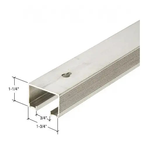 72" Wardrobe Door Track 72" Wardrobe Door Track