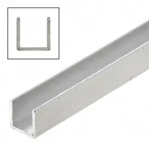 CRL 105072 U-Channel Guide Track - 72" Stock Length