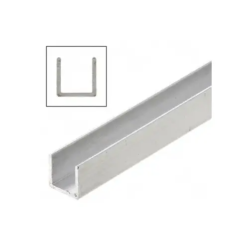 U-Channel Guide Track - 72" Stock Length