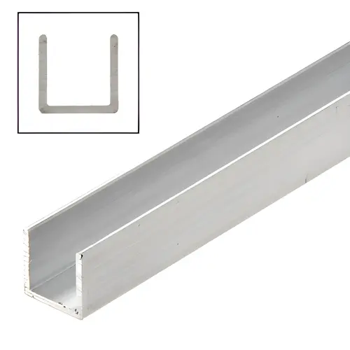 U-Channel Guide Track - 72" Stock Length U-Channel Guide Track - 72" Stock Length