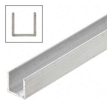 CRL 105096-CCP48 Length U-Channel Guide Track  48" Length