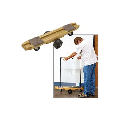 36" Plate Glass Dolly