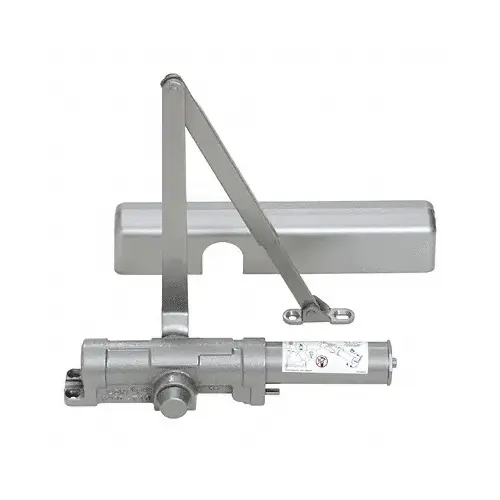 Aluminum ANSI Grade 1 Adjustable Multi-Size 1-6 Delayed Action Surface Mounted Door Closer