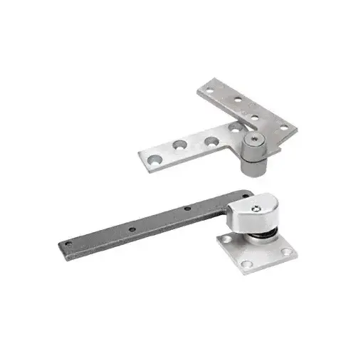 Satin Chrome Left Hand 3/4" Offset Pivot Set Satin Chrome Left Hand 3/4" Offset Pivot Set