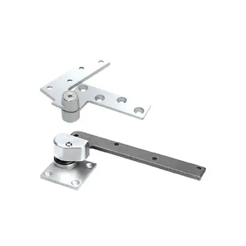 Polished Chrome Right Hand 3/4" Offset Pivot Set Polished Chrome Right Hand 3/4" Offset Pivot Set