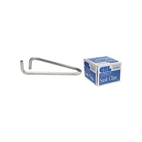 Commercial Steel Sash Glazing Clips - 1000 Commercial Steel Sash Glazing Clips - 1000