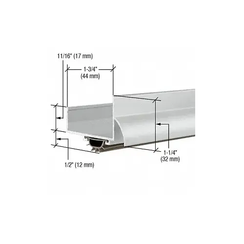 35-3/4" Aluminum U-Shape Door Bottom 35-3/4" Aluminum U-Shape Door Bottom